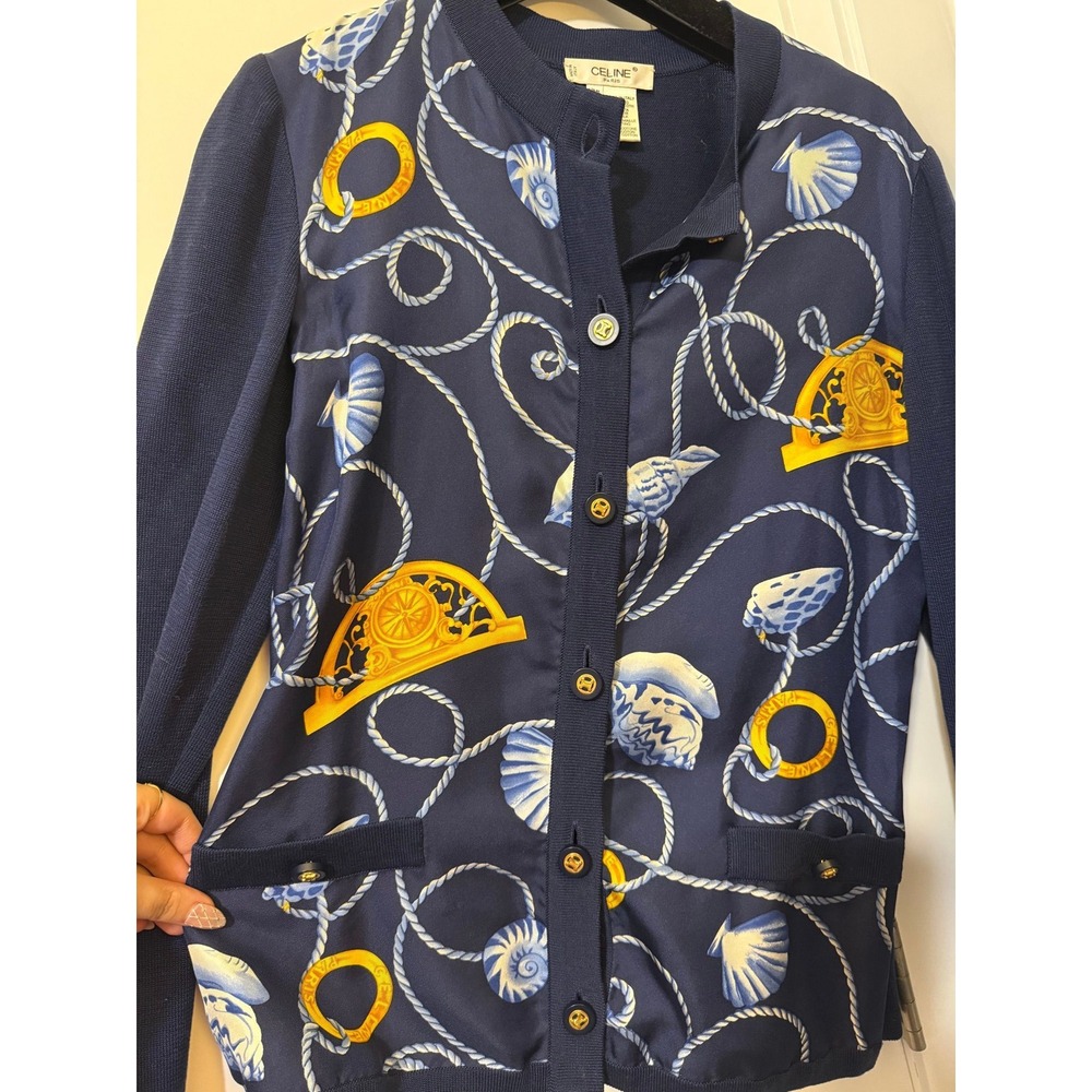 Celine Silk Cardigan